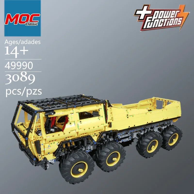 Specially Customized MOC TATRA T813 Truck Technic Model - Trendy Educational Toys, Top Choice Gift for Casual Building Games
