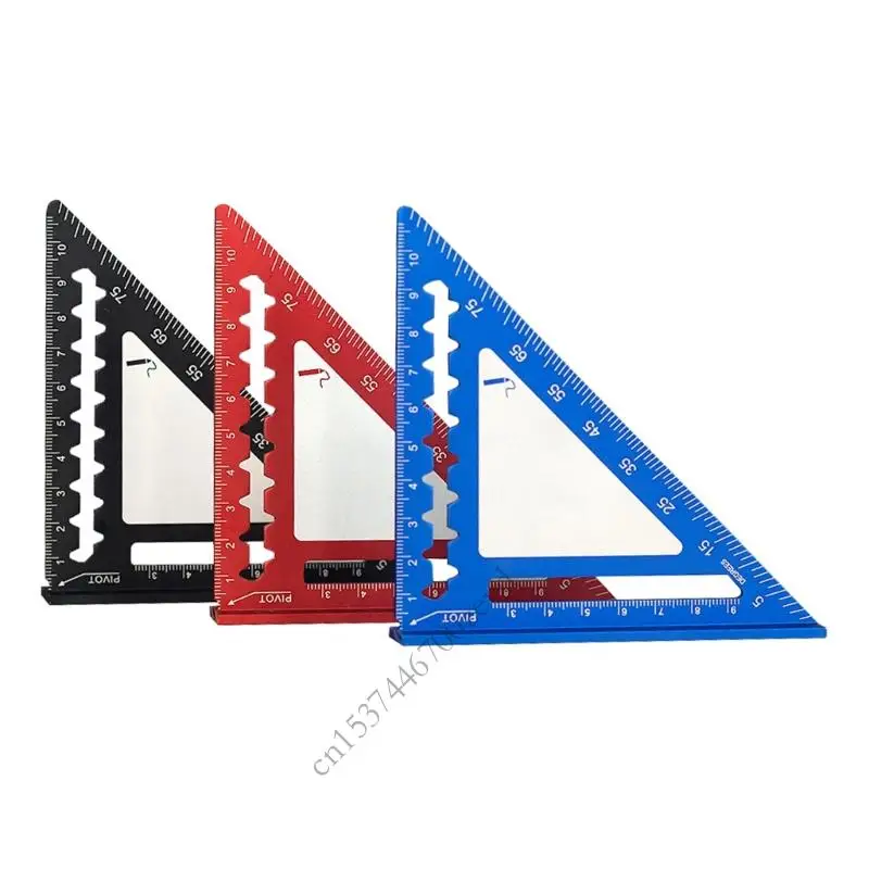

Woodworking Aluminum Triangle Gauges Measuring Gauging Tool Marker Ruler P9YB