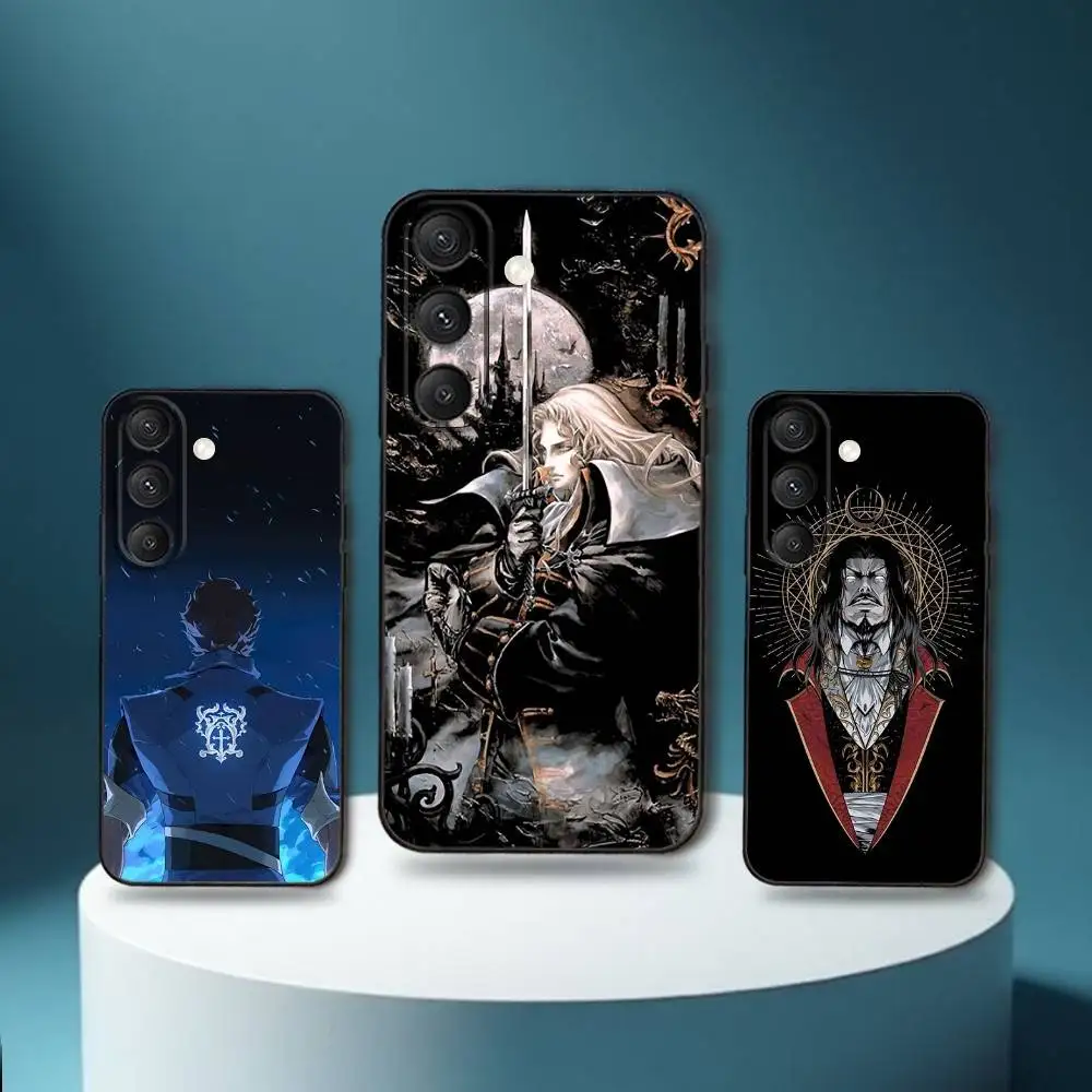 

C-Castlevania Game Phone Case For Samsung S25,S24,S23,S22,S21,S20,S10,Ultra,Plus,Lite,FE,Soft Silicone Black Cover