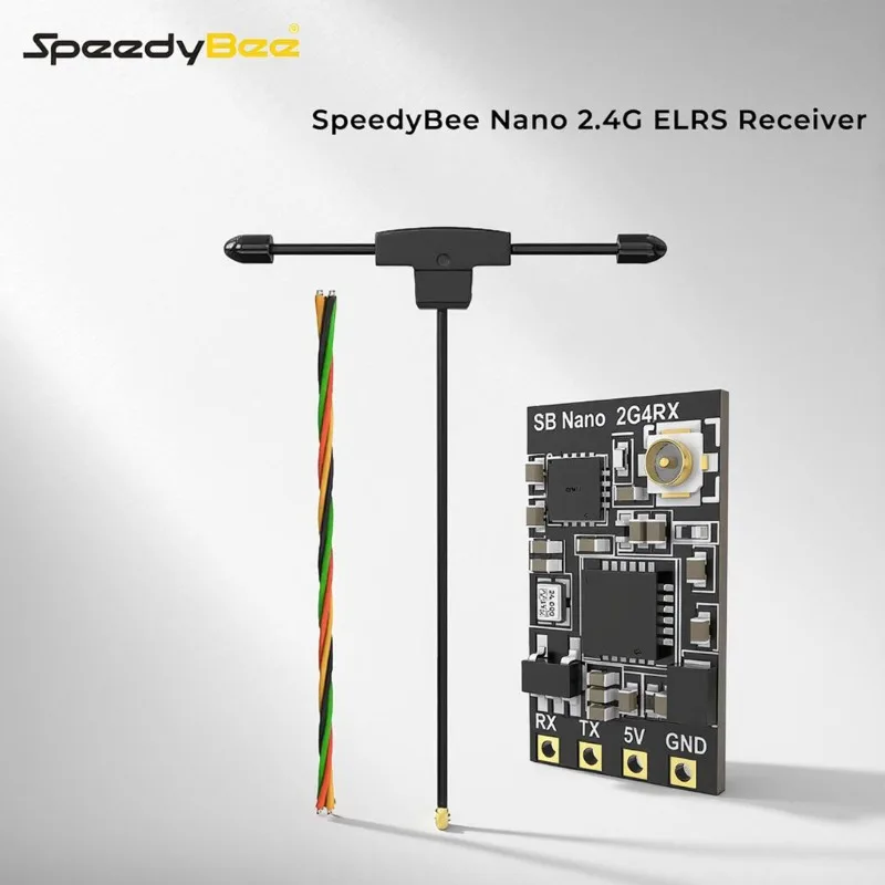 

Приемник SpeedyBee Nano 2.4G ExpressLRS ELRS для FPV-дронов, фристайла и дальнобойных полетов, запчасти для DIY