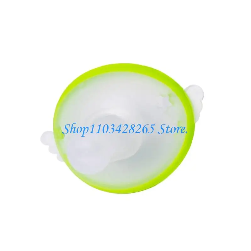 سيليكون الطفل المهديء لون محايد مصاصة مريح لعبة مضغ دمية الحلمة G2TE #4