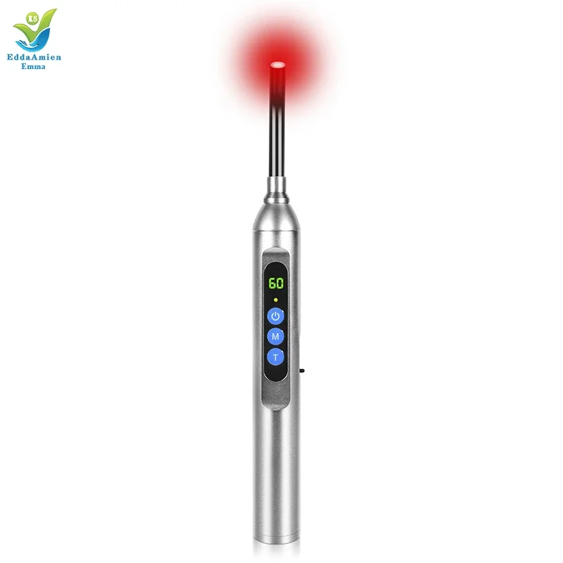 

Hot Selling Facial Heating Vibration Anti-aging 4 in 1 Led Red Light Therapy Face Beauty Skin Care Wand