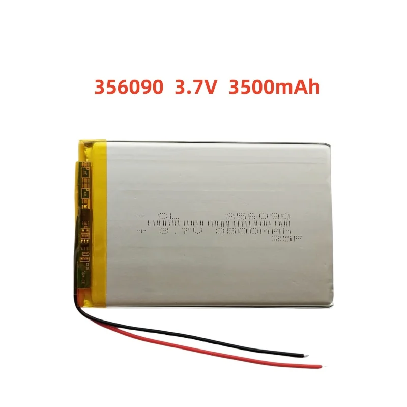 

3.7V 356090 3500mAh Lithium Polymer Lipo Rechargeable Battery Cells For E-books Power Bank 7" Tablet PC Laptop Bluetooth