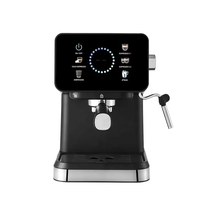 Professional PID+NTC Temp Control 20 Bar High-pressure Pump Low Pressure Pre-soak Electric Espresso Machine