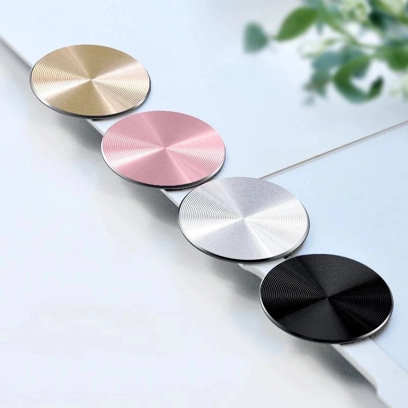 Universal Metal Plate Disk For Magnet Car Phone Holder iron Sheet Sticker For Not Magnetic Mobile Phone Holder Car Stand Mount