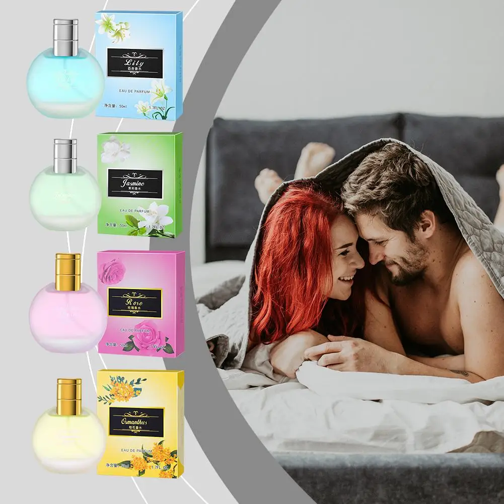 Floral Fresh Fragrance For Women Osmanthus Jasmine Lily Rose Fresh Floral Scent Spray Elegance Fragrance Dating Deodorant EDP view 5