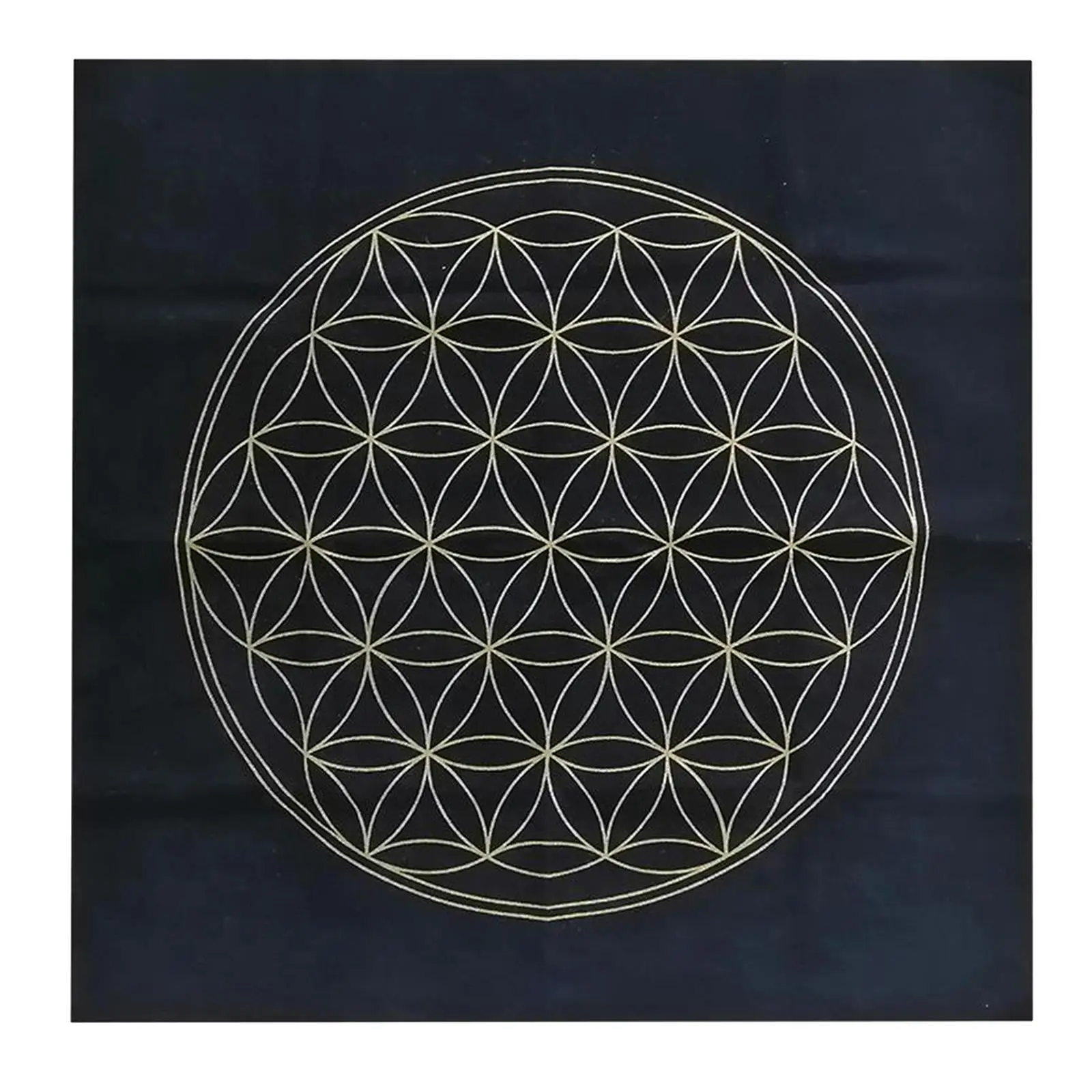 

Table Cloth Retro Oracle Cards Tablecloth Velvet Decor Square