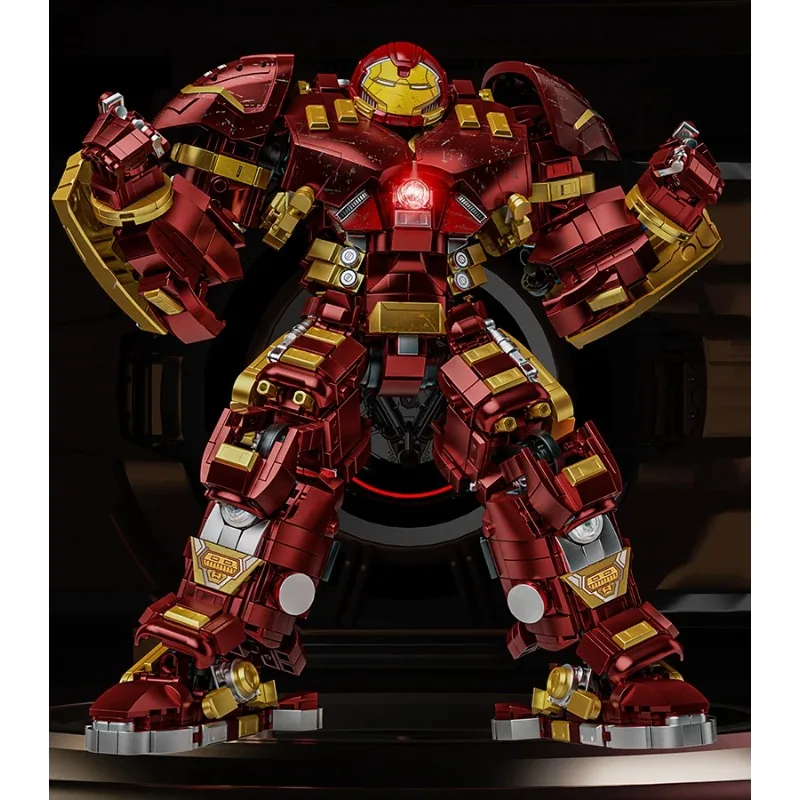 

2026New Marvel Iron Man MOC Building Blocks 2600+Pcs Superhero Bricks Set Room Decor DIY Toy Christmas Gift for Kids Boys Adults