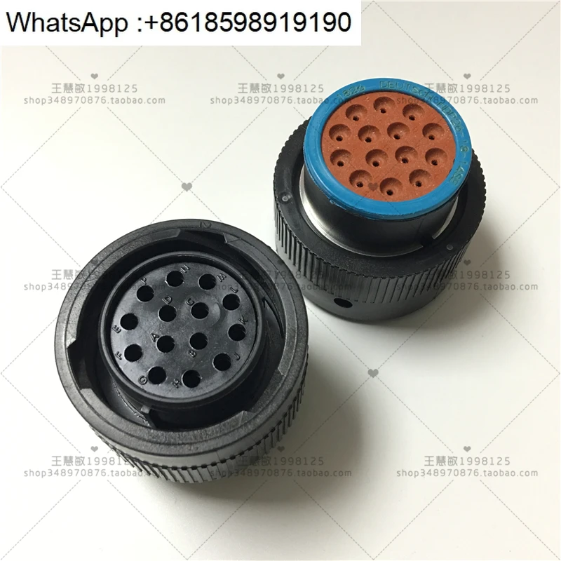 [Spot] HDP26-18-14SE American Dechi Automotive Connector 14-pin Plug DEUTSCH Genuine