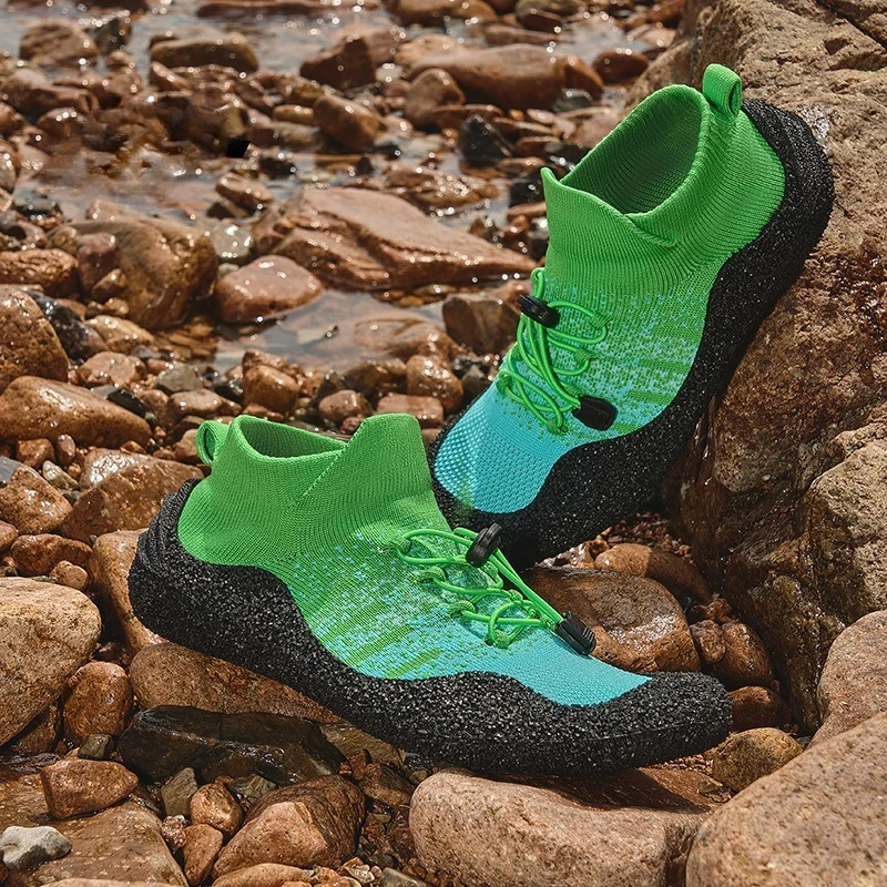 多機能川トレースシューズアンチスリップラバーカジュアルローカット通気性ソフト男性と女性のアウトドアウォーターシューズ