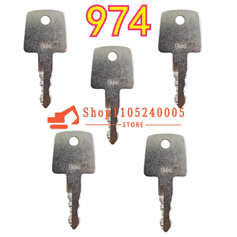 

20/10/5/1 шт. для роликовых ключей зажигания, тяжелое оборудование, асфальтовый роликовый ключ 974, новый