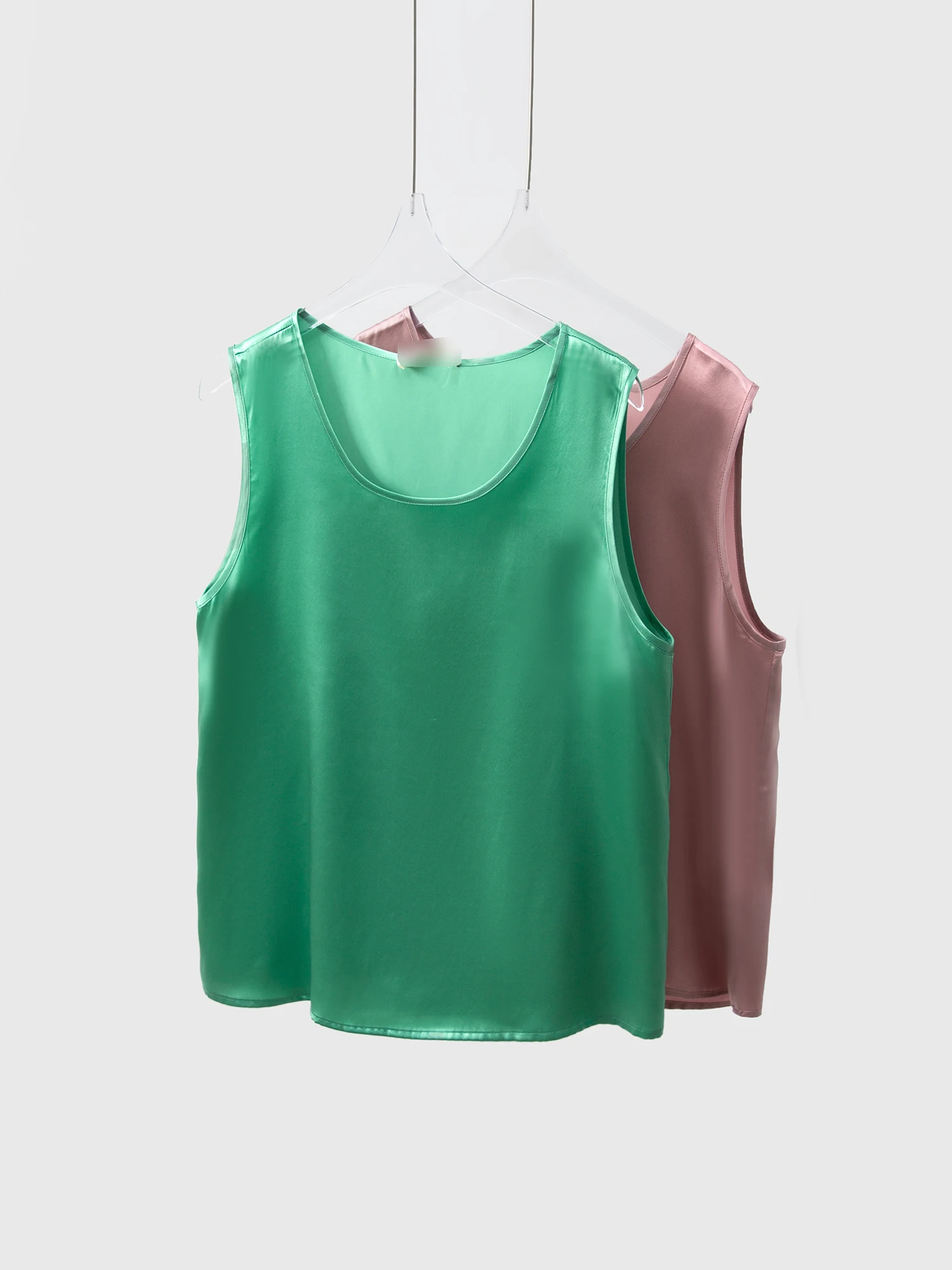 

Summer Women'S Tube Top 100% Mulberry Silk Tank Tops Tanks Camis Tops for Women Streetwear Vest Tank Top Female