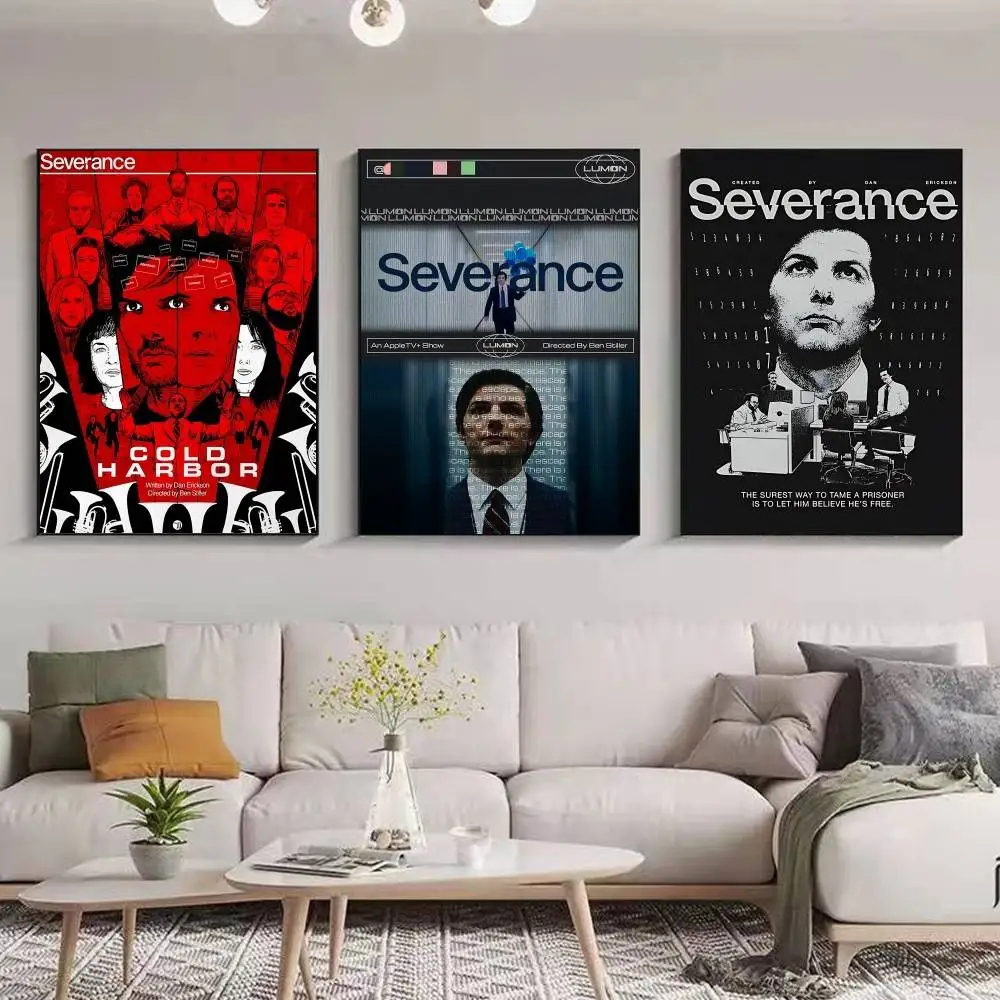 TV Show Severance Poster Canvas Painting For Living Room Home Decor Wall Sticker For Bar Living Room Vintage Decor Print Gift