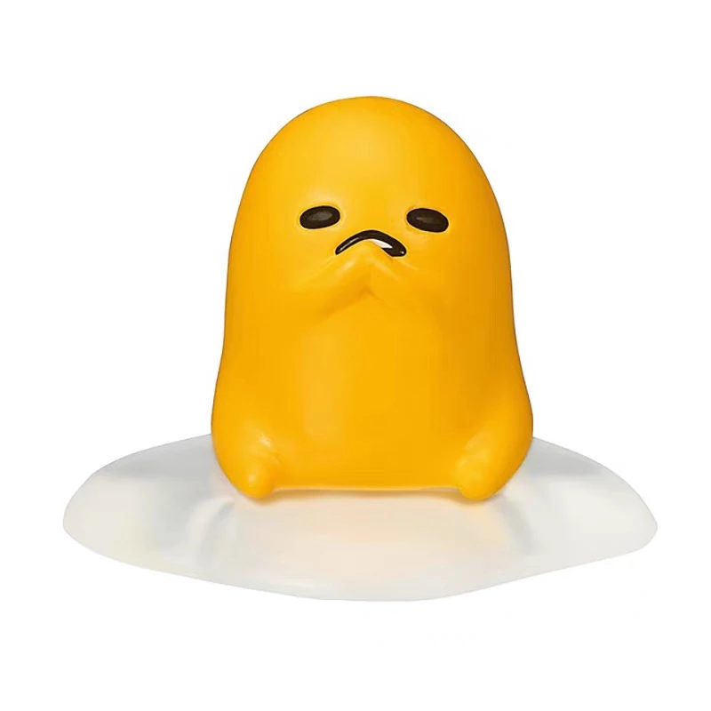 Japan Anime Gudetama Yolk Lazy Eggs Action Figure Toys Dolls Gudetama Christmas Gifts for Kids Desktop Ornament Collection Model