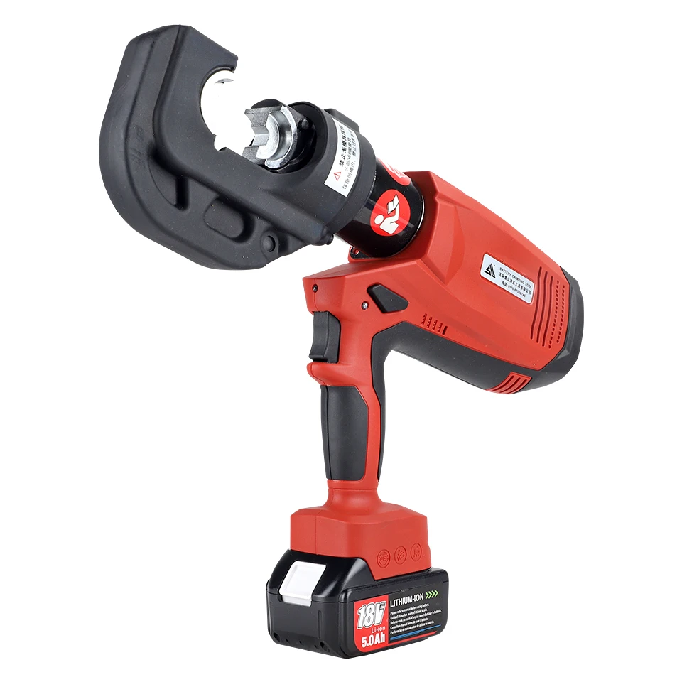 

BL-400 Battery-Powered Hydraulic Crimping Tool (16-400mm²) - Cordless Cable Lug Crimper