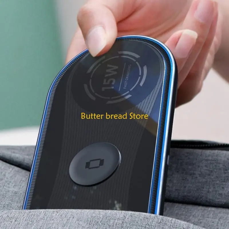 W89C Multifunktionale tragbare Mini-Schnellladestation für Apple 12 und mehr, 8 mm Reichweite