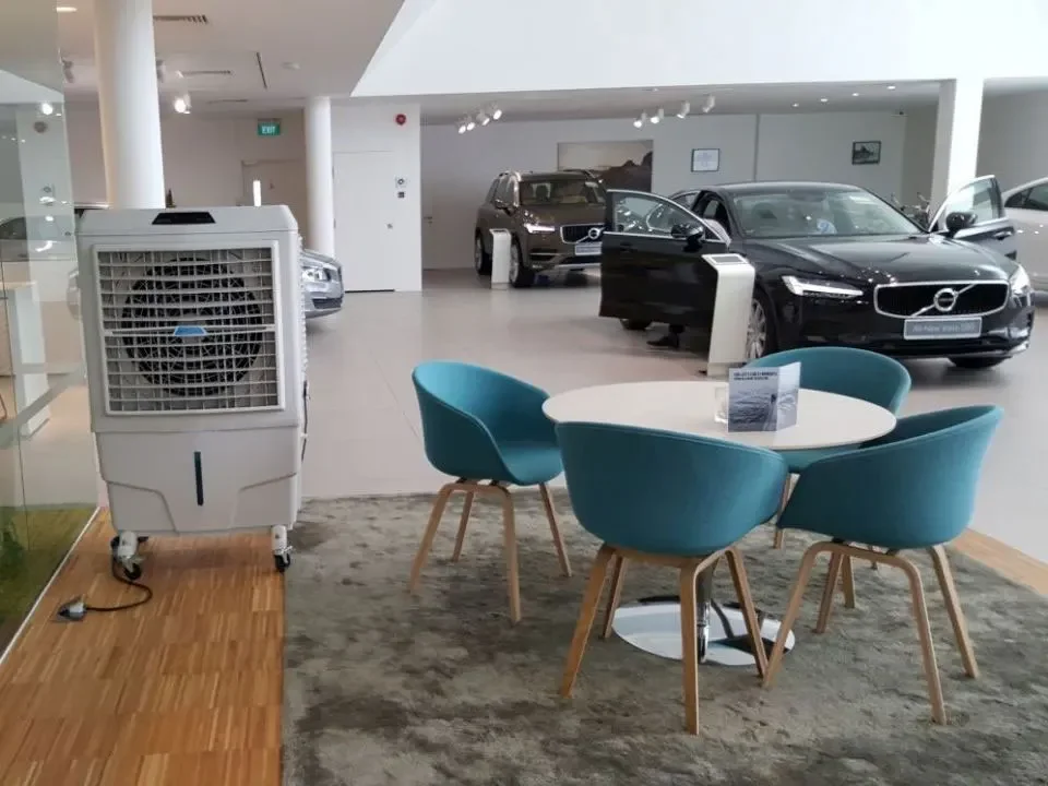 Охлаждающий вентилятор, испарительная солнечная энергия, портативный воздухоохладитель для пустыни и воды