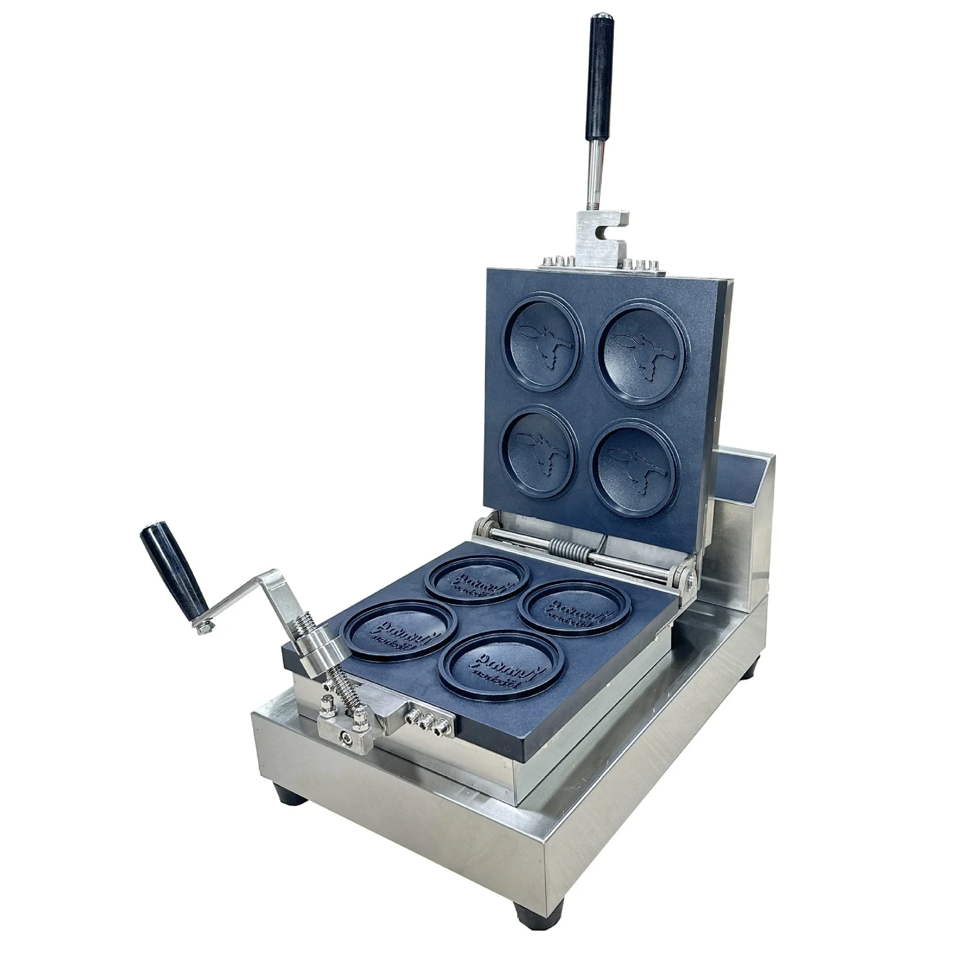 

Burger Press Machine Sandwich Maker Burger Making Machine Commercial Manual Cut Seal Bread