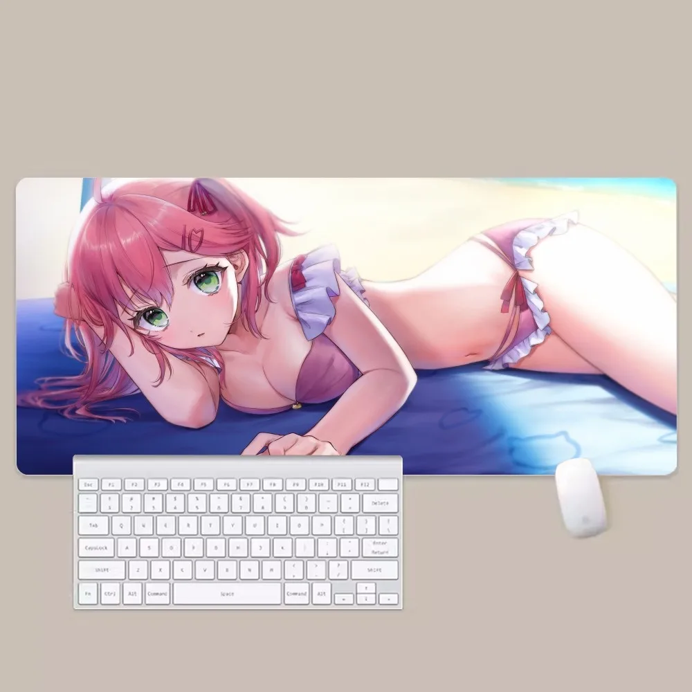 Hololive Sakura Miko Game Anime Mousepad New Arrivals Large Gaming Mousepad L XL XXL Gamer Mouse Pad Size For Keyboards Mat