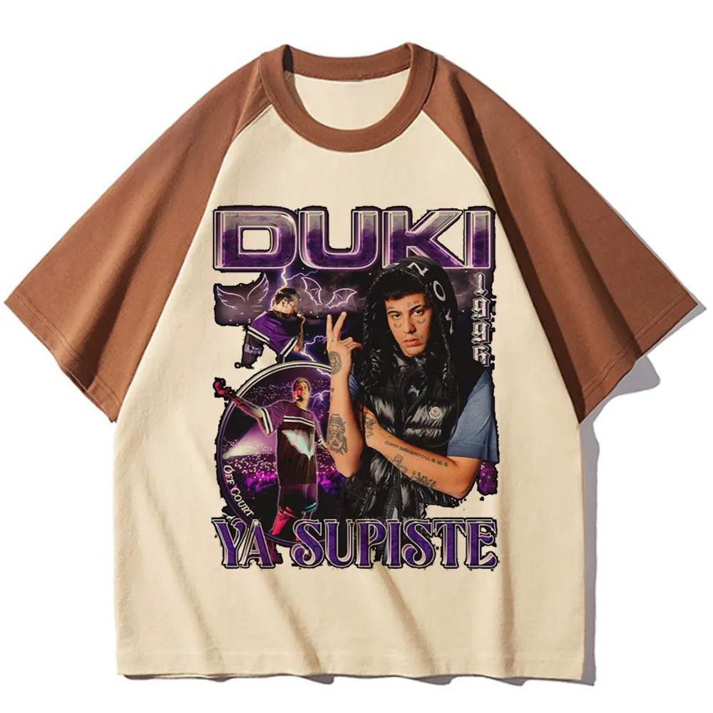 Duki t shirt women athleisure Tee girl comic harajuku manga clothing