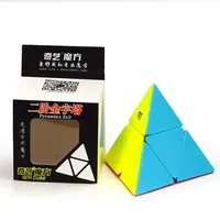 [ECube] QiYi Pyraminx 2x2 Cubo Magico Speed Toy Magic Cube Professional Game Smooth Creative Safety Education Puzzle Gift