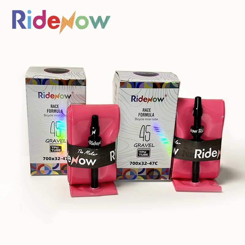 ريدنو فوهة معدنية بولي يوريثان الأنبوب الداخلي صمام قابل للفصل النوى 45 جرام الحصى 29 بوصة 700x32-47c أنبوب إطار دراجة الطريق الجبلية الأنبوب الداخلي للدراجة