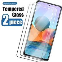 2PCS Screen Protector For Redmi Note 12 11 10 9 12C Pro 10S 8S 9S Protective Glass For Redmi 9 9C 9A 9AT10C 7A Glass