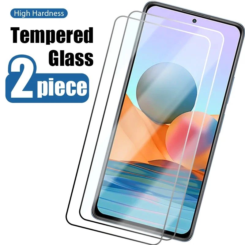 2PCS Screen Protector For Redmi Note 12 11 10 9 12C Pro 10S 8S 9S Protective Glass For Redmi 9 9C 9A 9AT10C 7A Glass