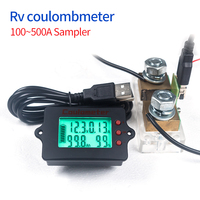 PZEM-037 Automotive Battery Tester 24V 12V Lithium Battery Indicator 18650 Coulomb Counter Shunt Capacity Meter