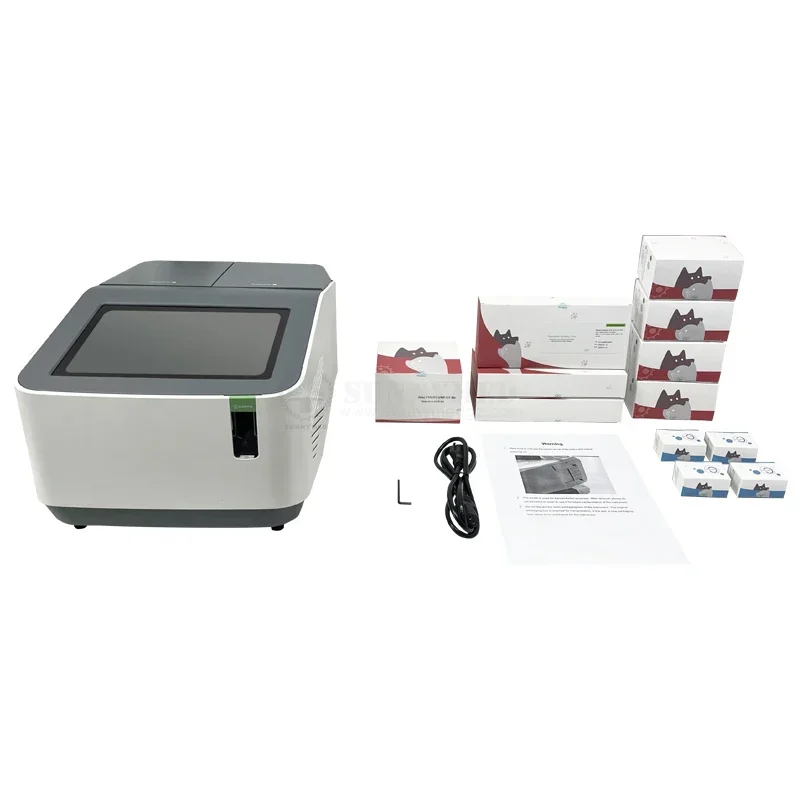 SY-W7000 Veterinary PCR Analyzer Real-time DNA Amplification and Sequencing Machine for Pet Pathogens