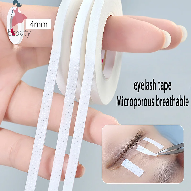 Cinta de extensión de pestañas, herramientas de maquillaje de ojos, microporos, suministros profesionales, accesorios, 4mm, 10 rollos