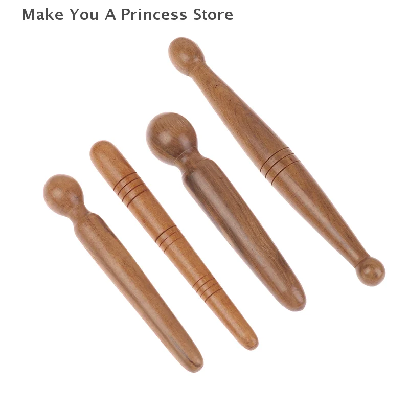 1 Pcs Feet Massager Foot Tool Acupressure Tools Acupuncture Pen Stick Point Wooden Massage Stick Body Massage Tools