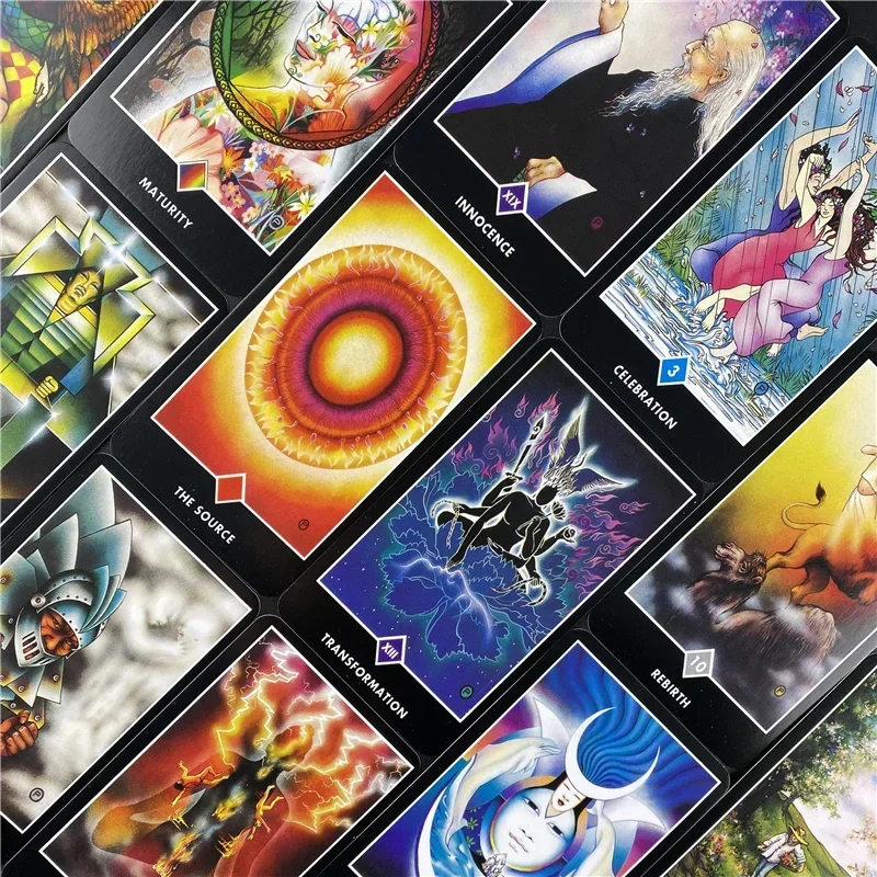 بطاقات Osho Zen Tarot الجديدة دليل PDF النسخة الإنجليزية لعبة Oracle Deck Board لألعاب لوحة الحفلات