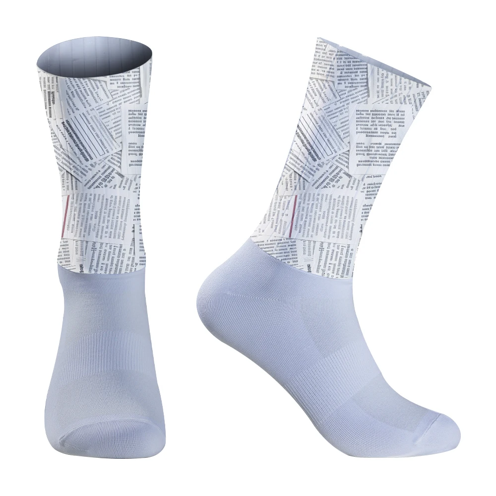 Moulding New Anti Integral Slip seamless Cycling High-tech Socks Bike Sock Compression Bicycle Outdoor Running Sport Socks