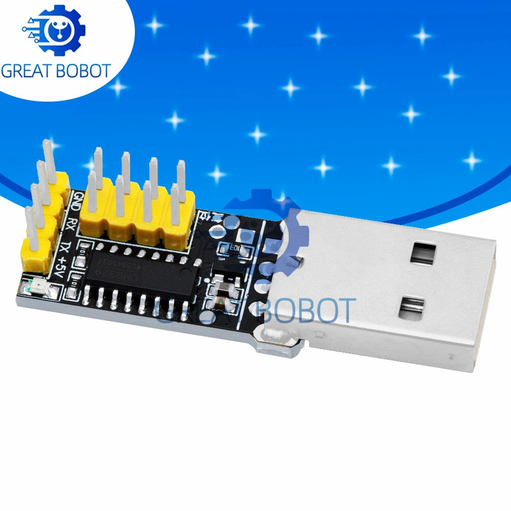 CH9329-Modul: UART/TTL Serieller Port zu USB HID für Treiber – kostenlose Tastatur und Maus in Game Development Box