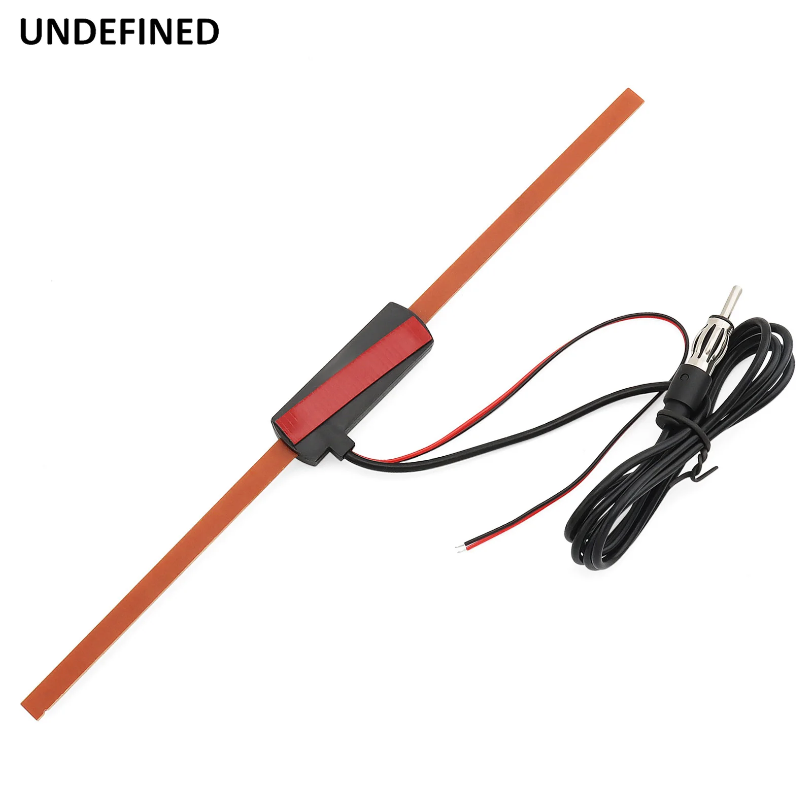 Universal Hidden AM FM Radio Antenna Kit for Harley Touring Sportster XL Softail 12V Amplified