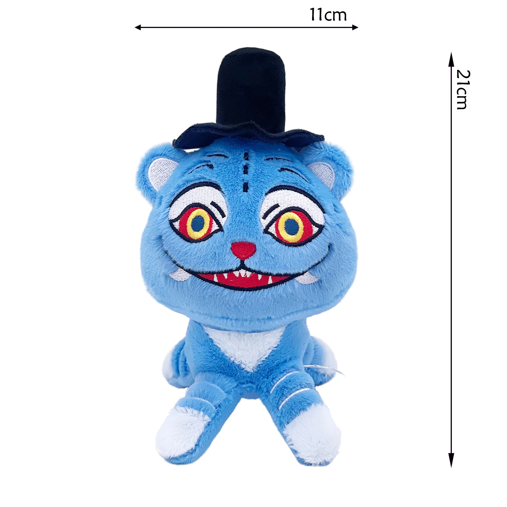 Boneka Anime Kpop Demons Hunters Lucu, Harimau Ungu Topi Hitam Murai Bermata Tiga, Monster Hunt Girl Group, Hadiah untuk Penggemar