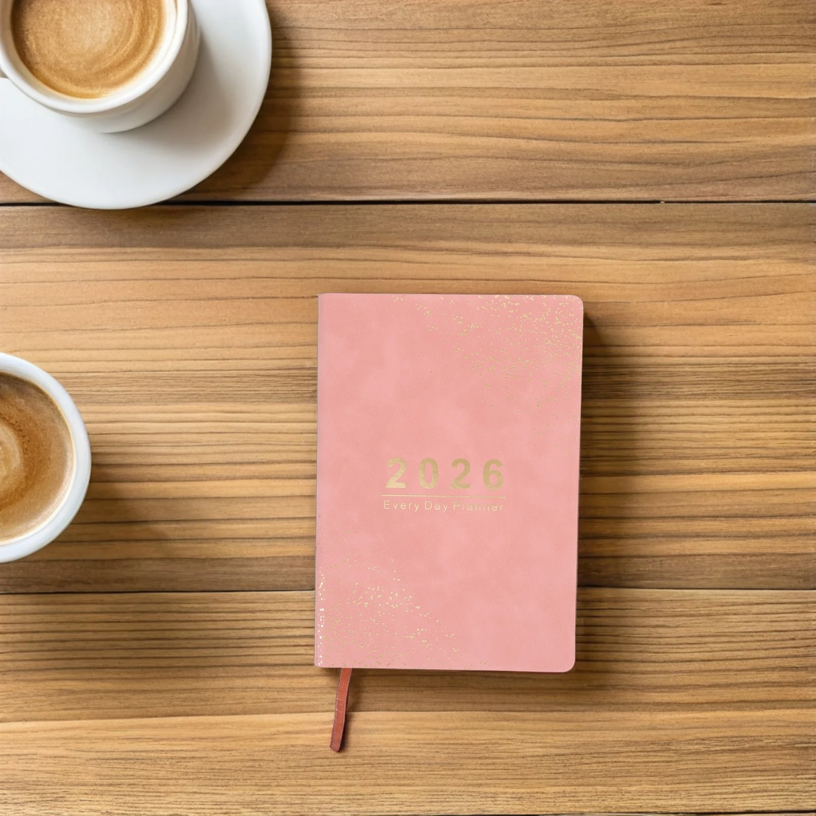 2026 데일리 플래너 A5 하드커버 월간 주간 오거나이저 북 학교 사무실 가정용 휴대용 일정표 저널 캘린더