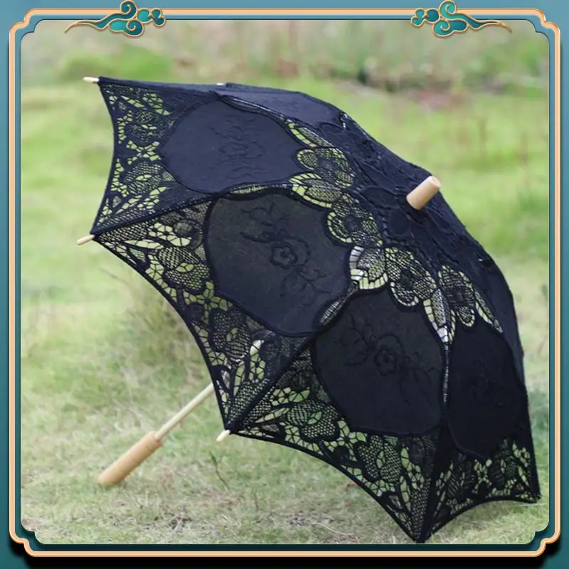 Picture 5: Latest Extra Large Pure Handmade Decorative Craft Umbrella Western Stage Performance Umbrella