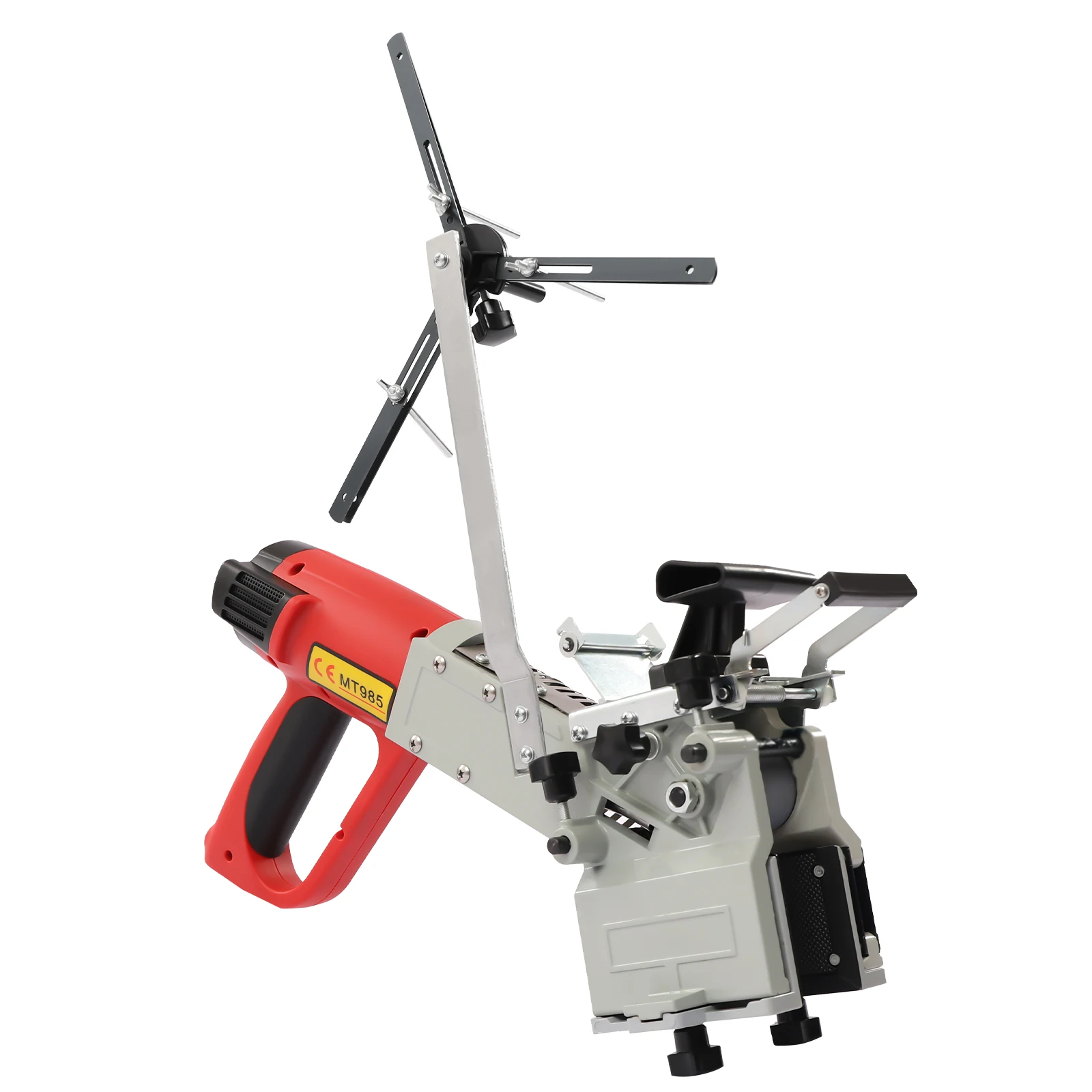 MT985 Draagbare kantenlijmmachine Curve Straight Handmatige kantenlijmer 220V 2000W, voor het afdichten van houtfineer, kunststof, enz.