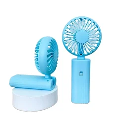 1PC Pink Foldable Handheld Eyelashes Dedicated Dryer For Eyelash Extension Desktop Fan Air Conditioning Blower Glue Grafted