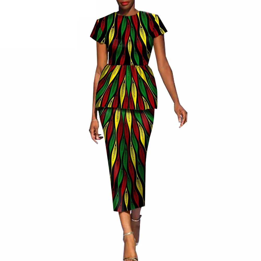 Ankara Dresses for Women African Print Women Bazin Riche Ankara Print Dashiki Pure Cotton Wax Batik Private Custom Church Party