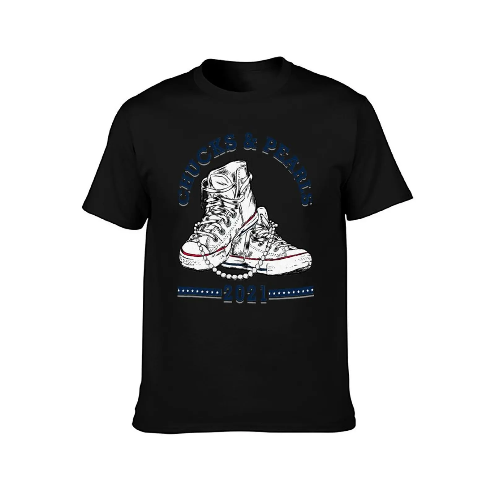 Chucks And Pearls T-Shirt Athletic Quick Dry for Men T-Shirt