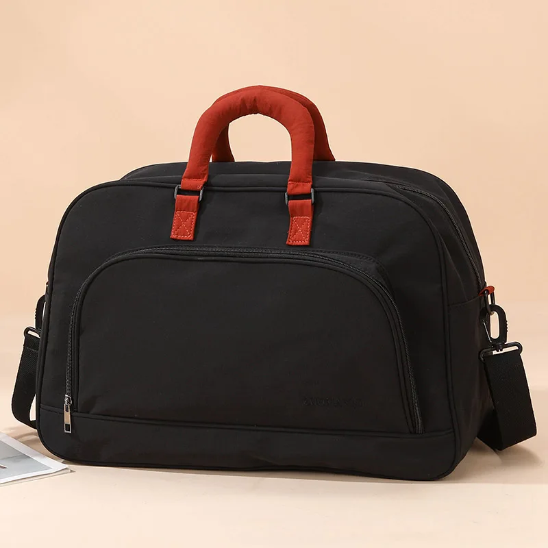 

Fashion Contrasting Travel Bag, Large Capacity, Sports and Fitness Bag, Weekend Overnight Bag, Camping Storage Bag, Etc