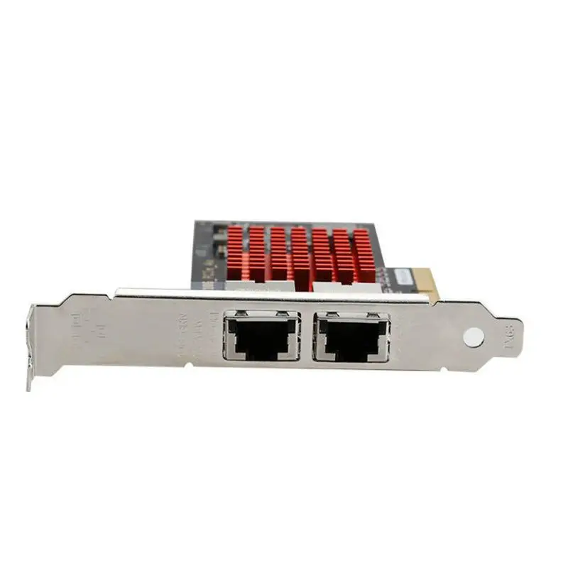 Tarjeta Ethernet Gigabit PCIe 3,0, 4x10, RJ45, puerto dual, servidor de X550-T2, tarjeta de red