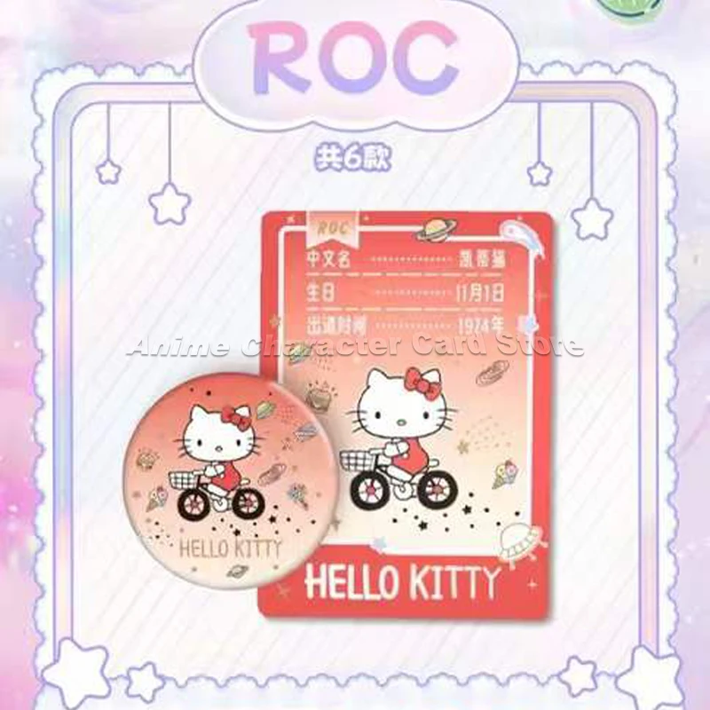 Sanrio Family Card Cartoon Kuromi Hello Kitty My Melody Cinnamoroll Collection Trading Cards Children Cute Toy Christmas Gifts