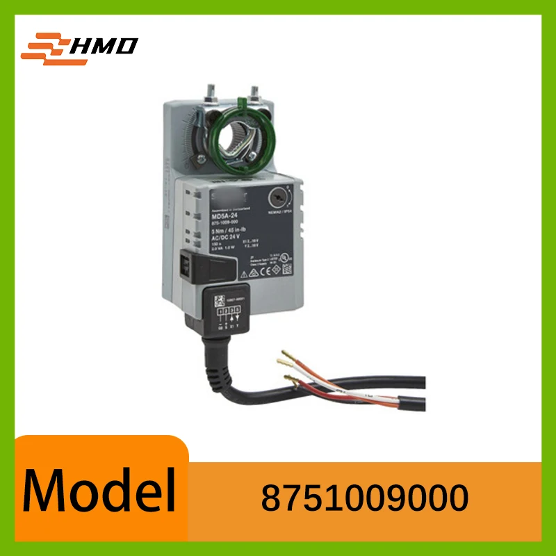 8751009000 Modulating Damper Actuator 5Nm 24VAC DC 2-10VDC Non Spring Return HVAC Small Damper Control