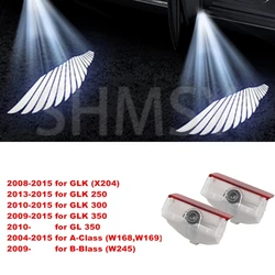 2Pcs LED Car Door Projector Courtesy Lights Accessories For Mercedes Benz GLK Class B W245 W169 W168 X204 GLK250 GLK300 GLK350