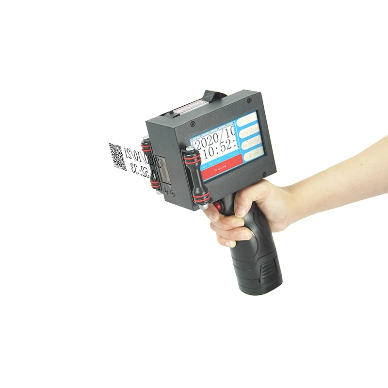

Yunyi Intelligent Factory Price Inkjet Printer 12.7mm Mini Printer Printing Machine Hand Jet Printer for Price Tag/Label