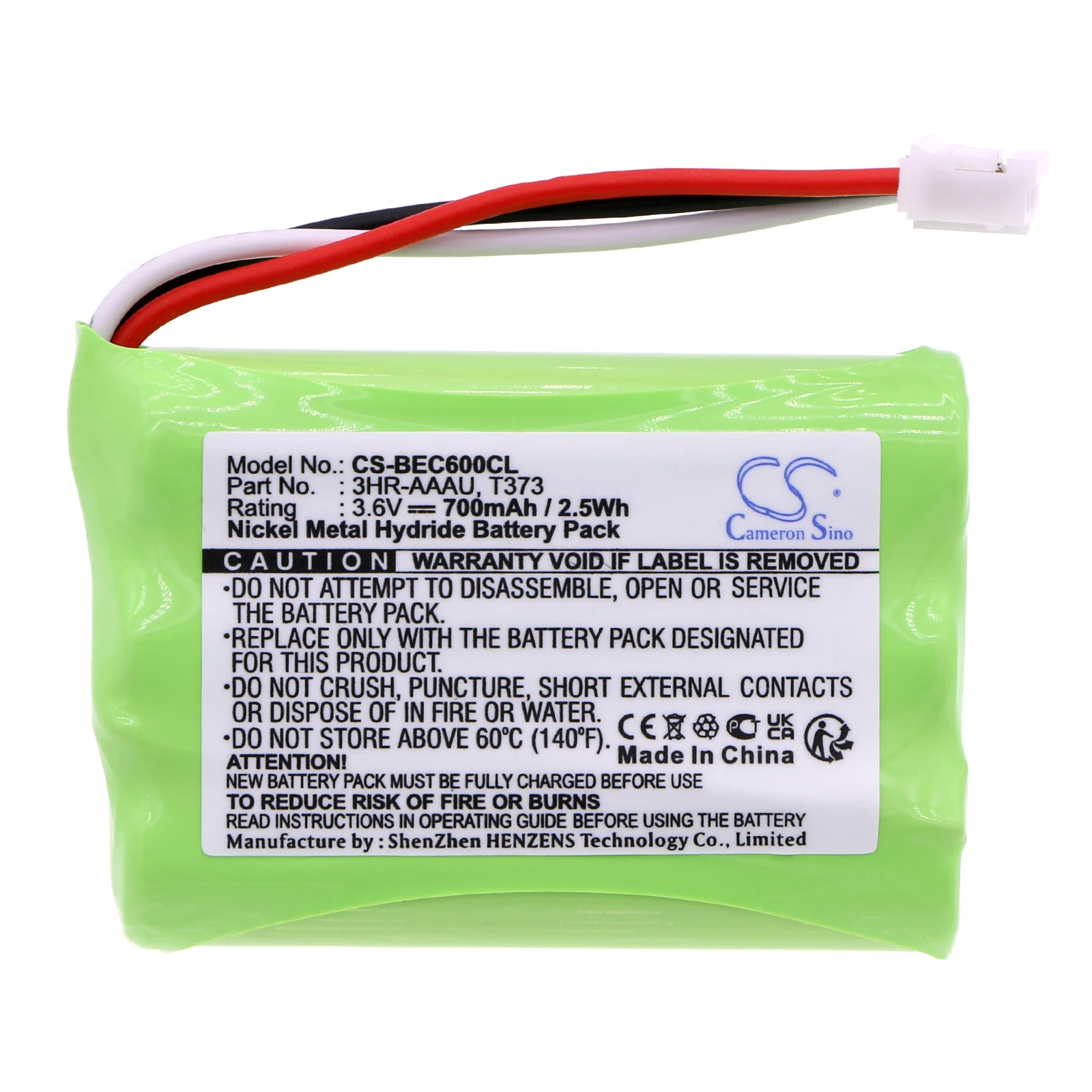 

Ni-MH Cordless Phone Battery for Bang & Olufsen,3.6v,700mAh,BeoCom 6000 BeoCom M6000,3HR-AAAU 70AAAH3BMXZ T373